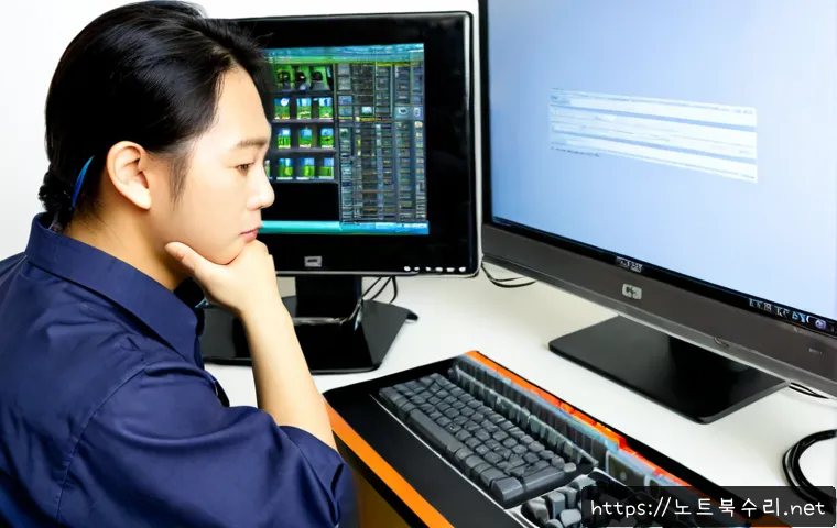 호매실동 컴퓨터 desktop 출장방문수리점 - Photorealistic desktop computer repair visit in a bright high-rise apartment near a quiet suburban K...
