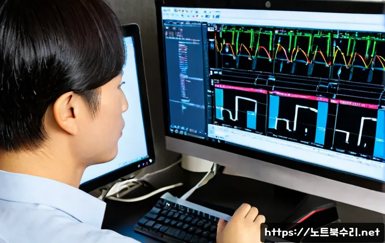 다동 STATUS_INVALID_DEVICE_REQUEST - Photorealistic IT support workstation in Da-dong, Seoul, an engineer diagnosing an unresponsive exte...