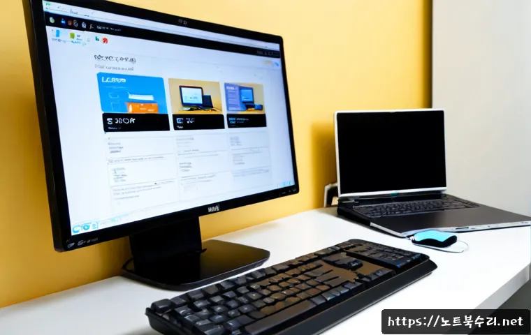 마평동 맥윈도우 부트캠프_bootcamp 재설치 포맷 초기화 - Photorealistic remote-support workstation in a compact Mapyeong-dong apartment office, sleek all-in-...