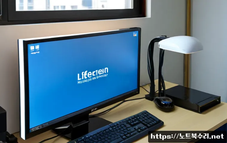 장당동 UNMOUNTABLE_BOOT_VOLUME - Photorealistic IT support workstation in a compact Korean apartment office, desktop tower opened bes...