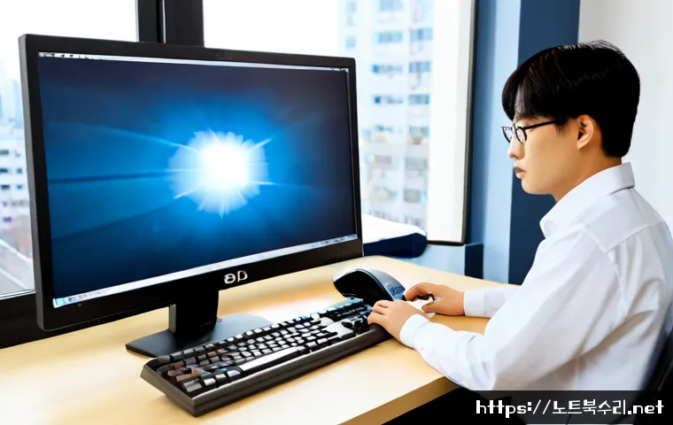 맥금동 STATUS_INVALID_LOCK_SEQUENCE - Photorealistic remote IT support workstation in a modern neighborhood office, dual monitors showing ...