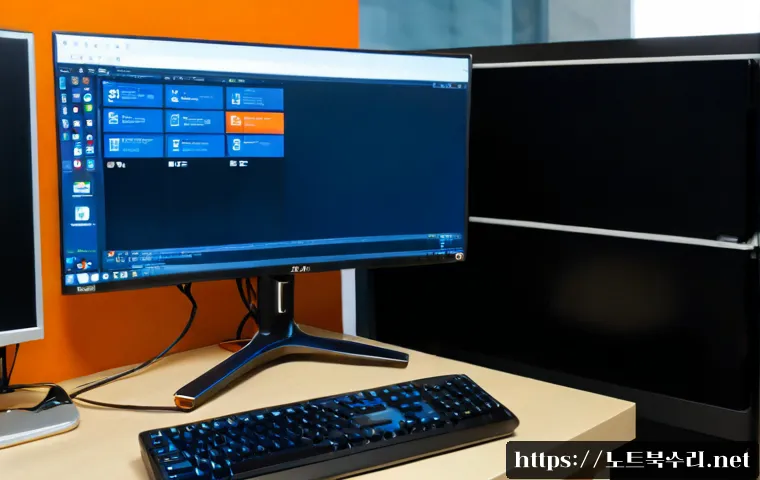 전농동 ubuntu재설치 포맷 초기화 - Photorealistic remote-support workstation in a compact Jeonnong-dong apartment, technician reinstall...