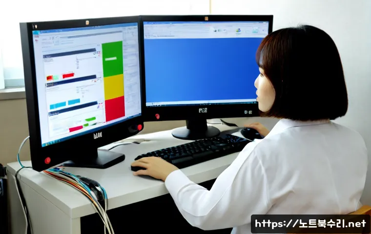 이문동 STATUS_IMAGE_CHECKSUM_MISMATCH - Photorealistic remote-support workstation in a quiet university-adjacent apartment in Imun-dong, dua...