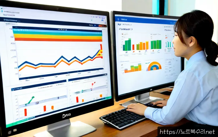 동구 MULTIPLE_IRP_COMPLETE_REQUESTS - Photorealistic financial operations workstation in Dong District, Busan, showing a focused office pr...